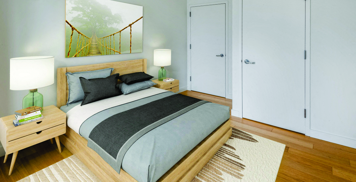 Bedroom With Brown Decor at 568 Union, Brooklyn, 11211